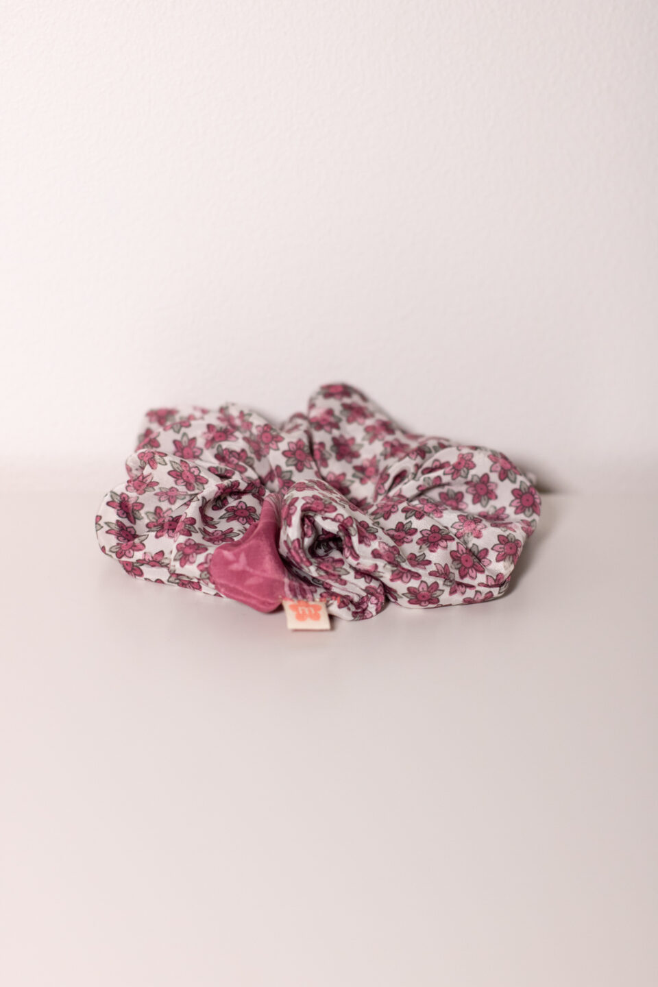 Summer Upcycled Sari Scrunchie #4