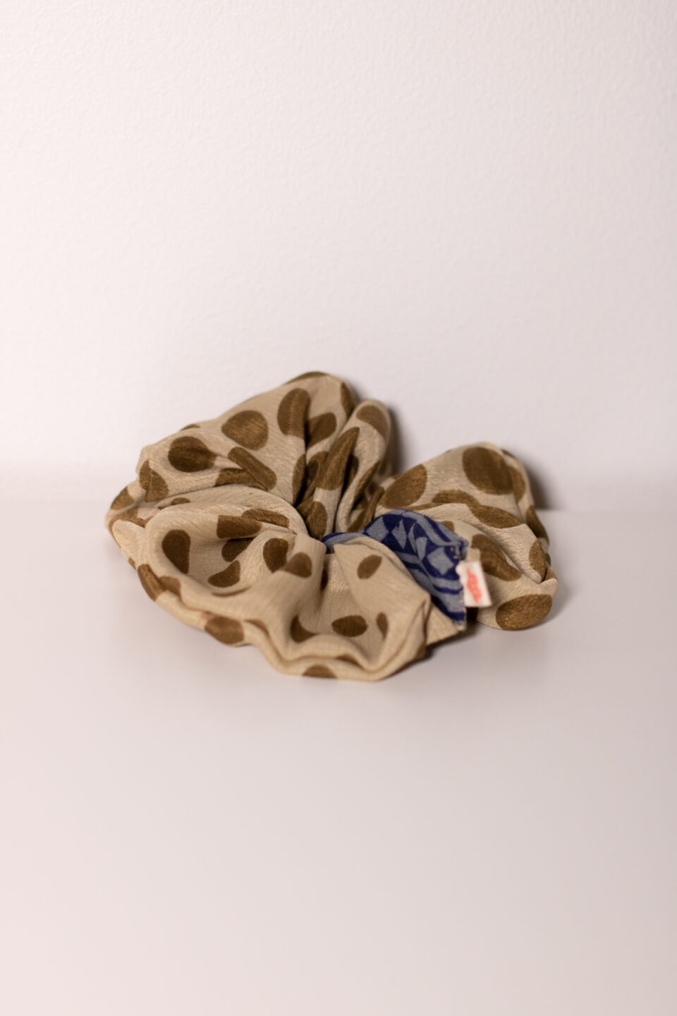 Summer Upcycled Sari Scrunchie #9