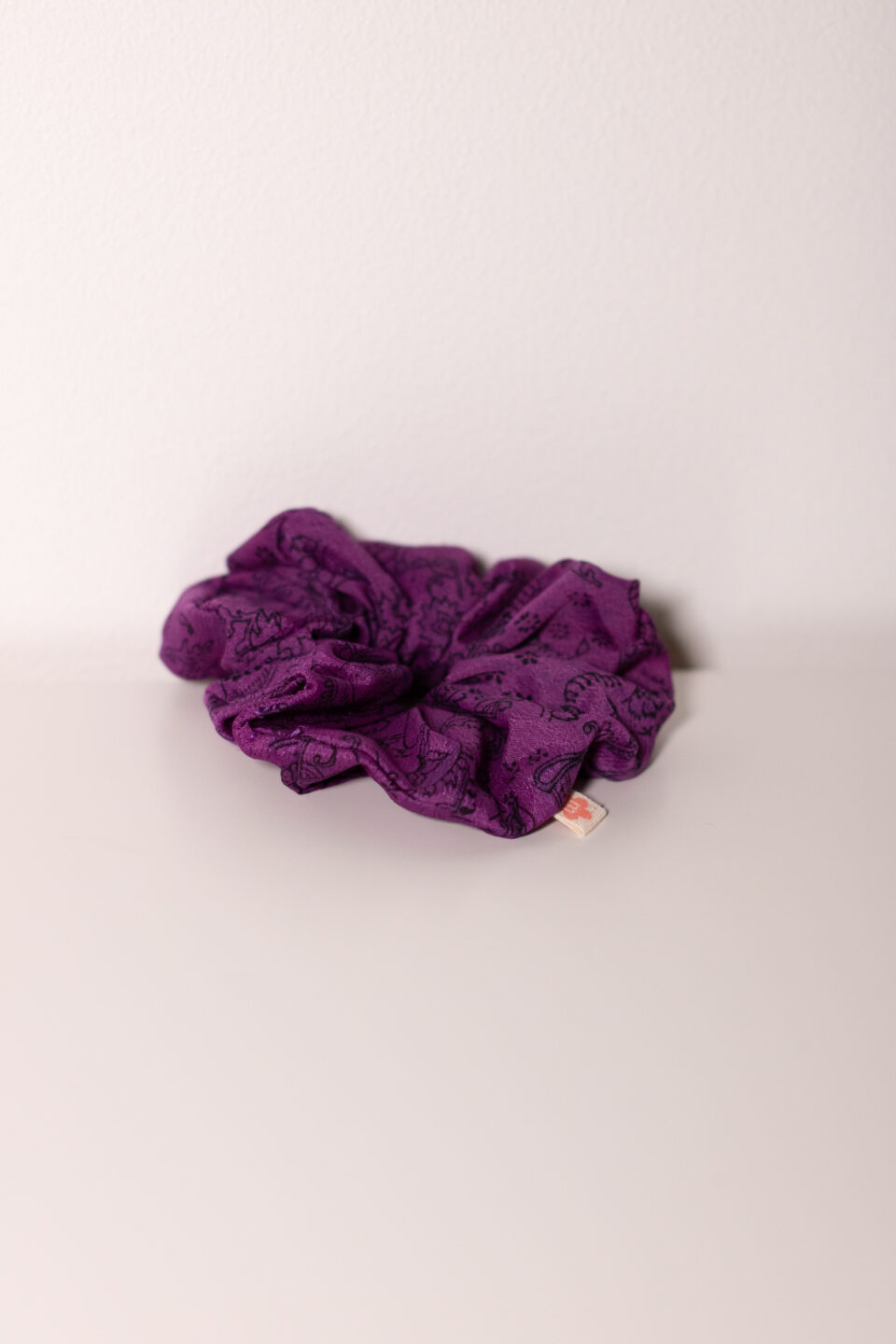 Upcycled Sari Scrunchie #5
