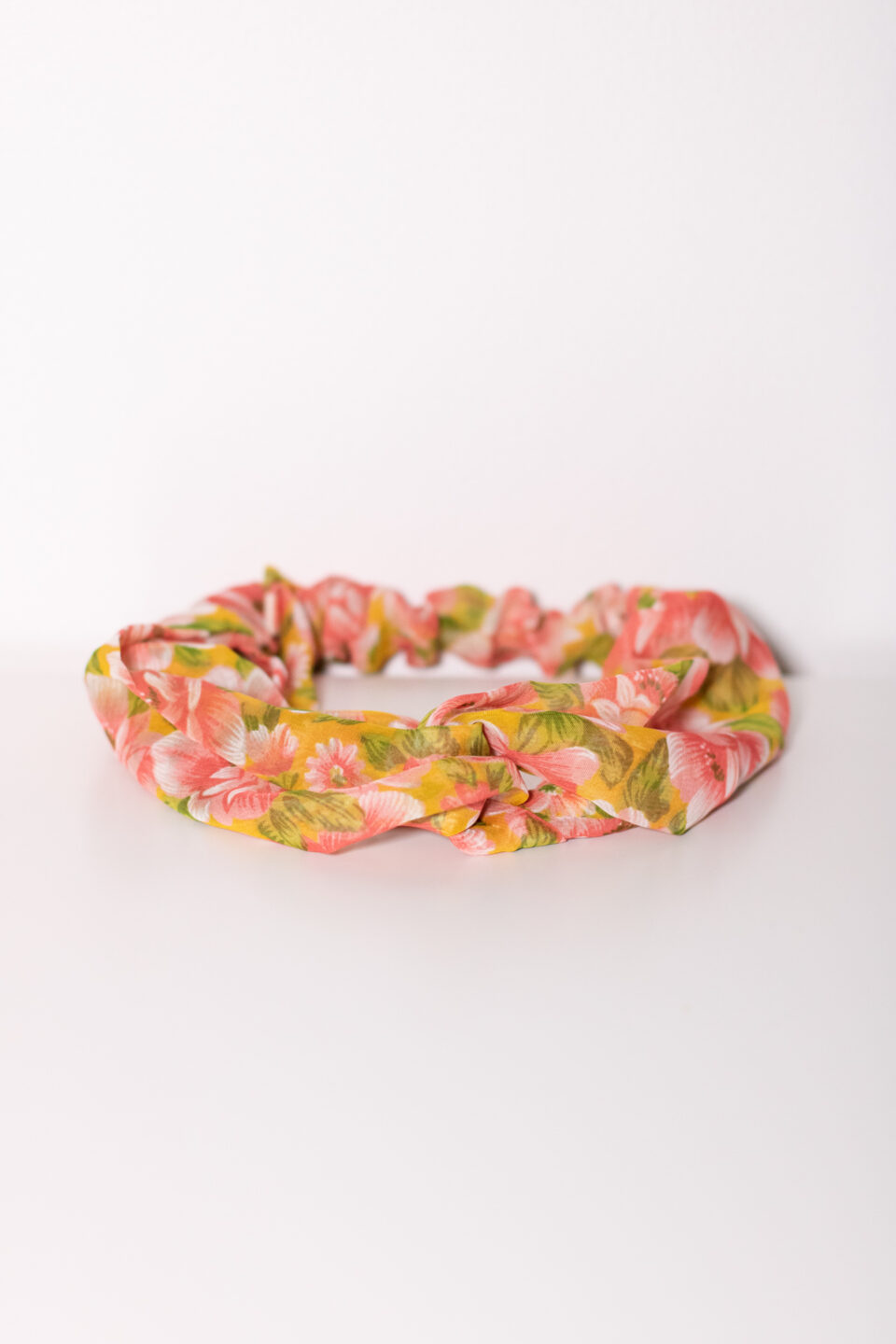 Summer Upcycled Sari Knot Headband #4