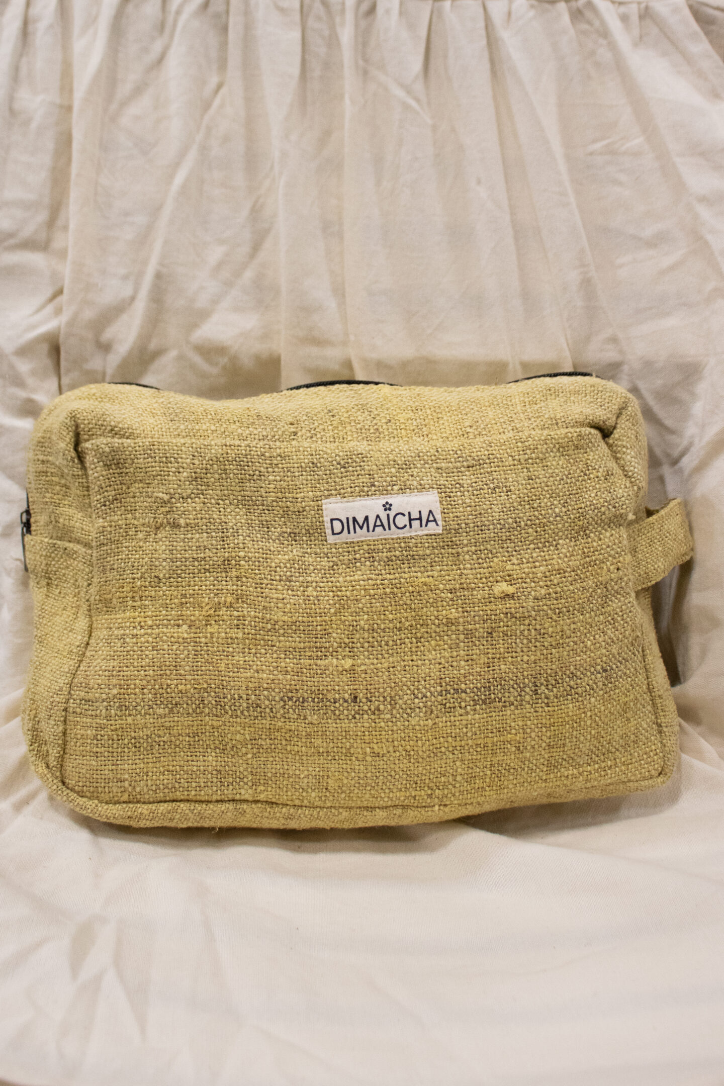 100% Raw Hemp Travel Pouch - Tumeric