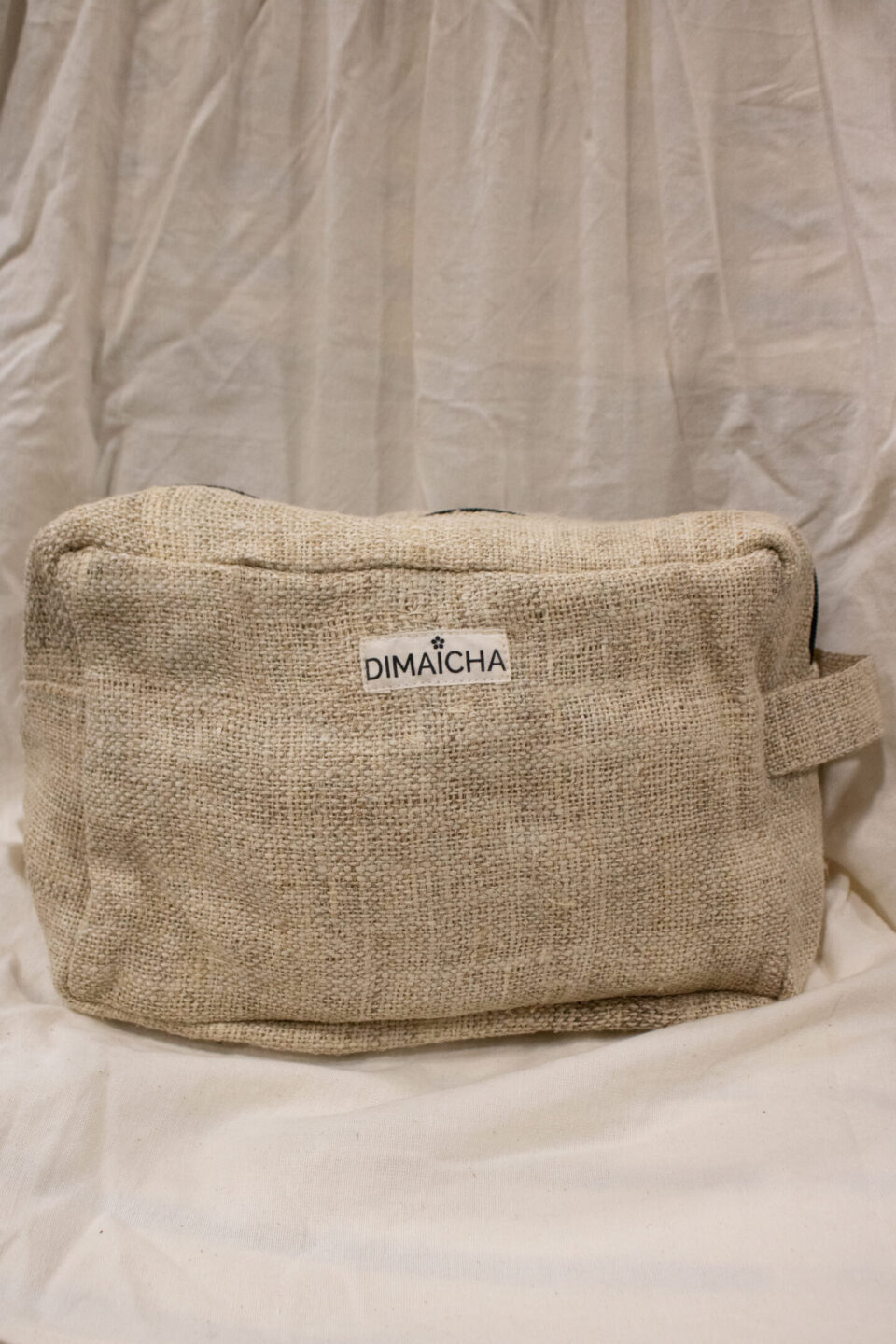 100% Raw Hemp Travel Pouch - Undyed